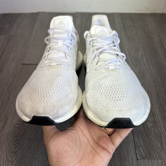 Adidas PUREBOOST 21 Men\'s Running Shoes White Dash Gey Size 14 US main image 4